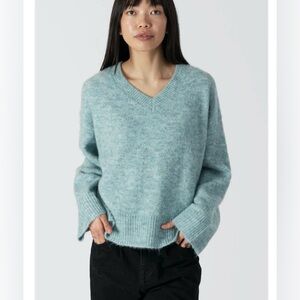 LYLA + LUXE Turquoise Cora Sweater